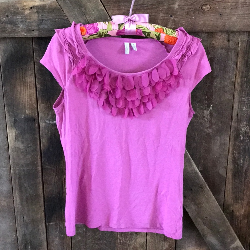 Cap sleeved blouse